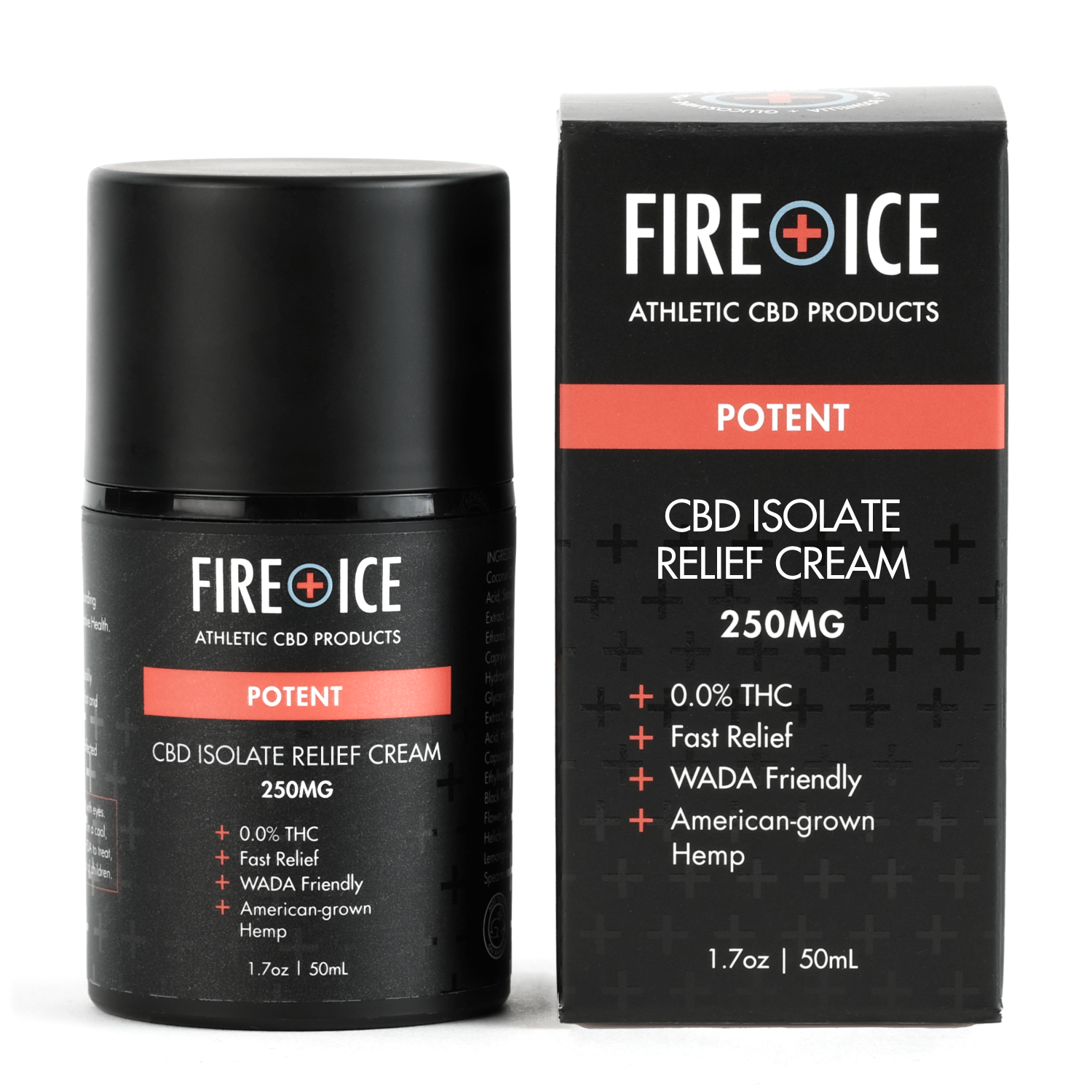 Fire & Ice CBD Isolate Relief Cream
